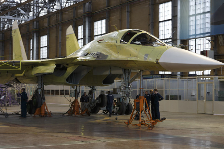 16 истребителей-бомбардировщиков Су-34 выпустит завод имени В.П. Чкалова