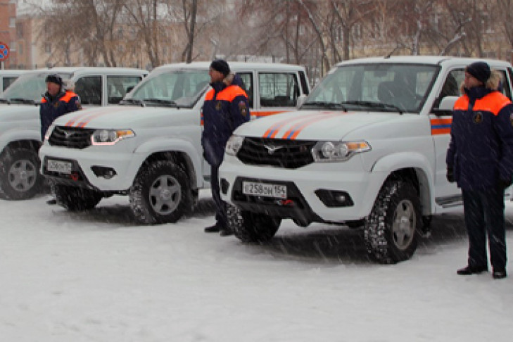 Новосибирские спасатели получили новенькие «УАЗ Патриот»